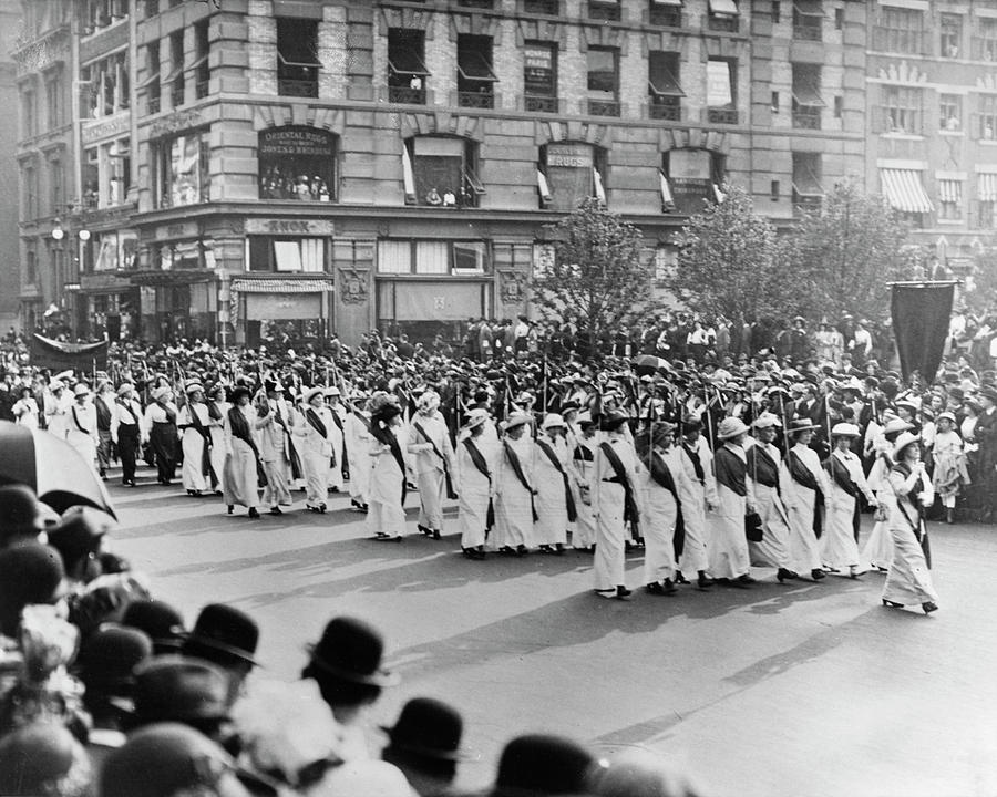 Womens Rights Parade, 1913 Photograph by Granger