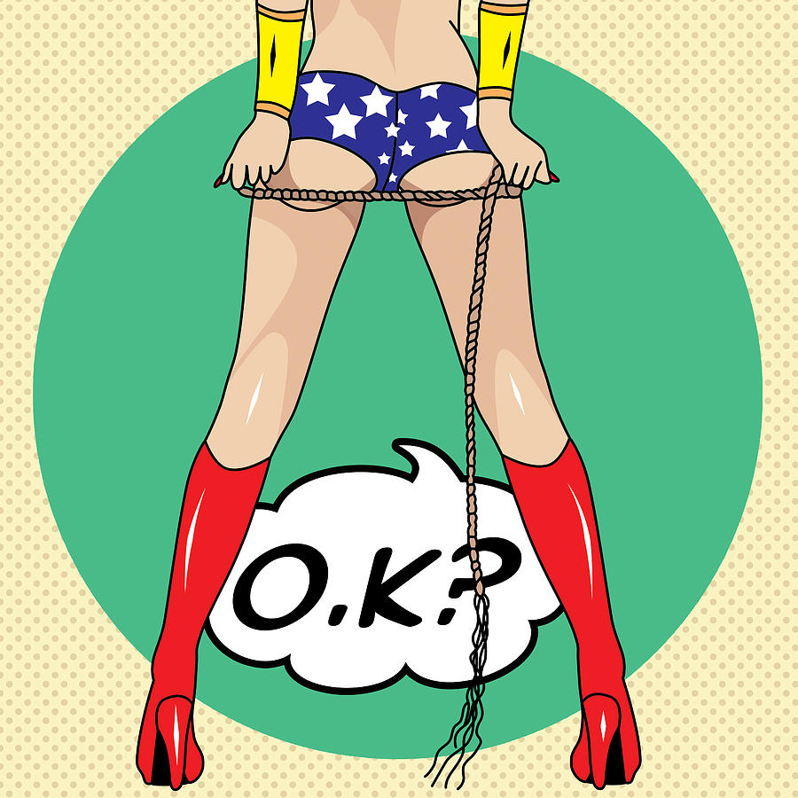 Wonder Woman Digital Art - Wonder Woman 5 by Mark Ashkenazi
