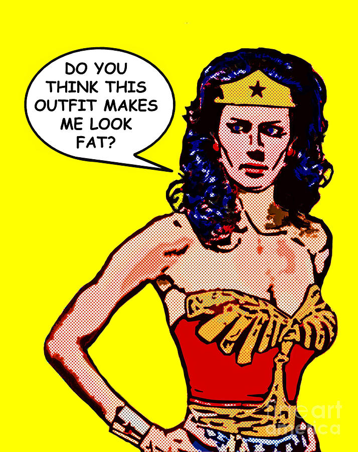 Wonder Womans Insecurity Digital Art by David Caldevilla