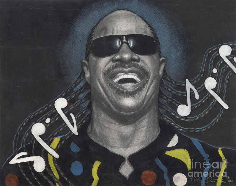 Stevie Wonder Painting - Wonderful by Kelvin Winters