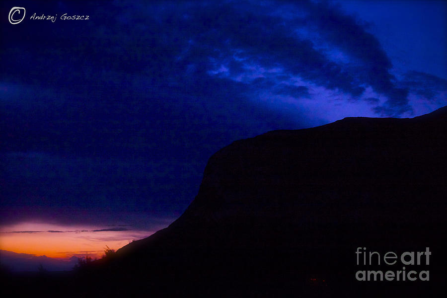 Landscape Photograph - Wonderful Night Fall - Norway . Free Europe. by  Andrzej Goszcz 