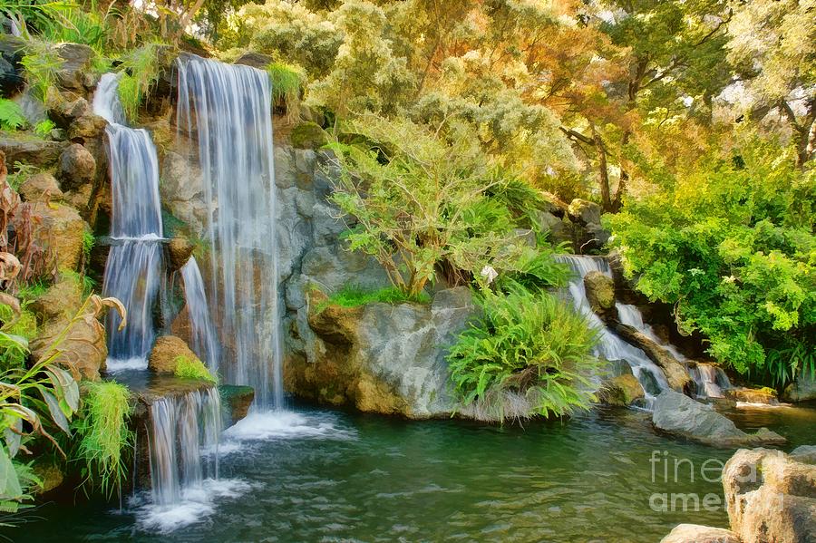 Wonderful Waterfalls Photograph by Peggy Hughes