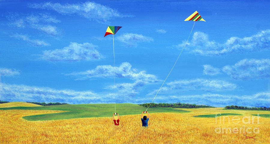 Wonderfull Wind Painting by Blaine Filthaut