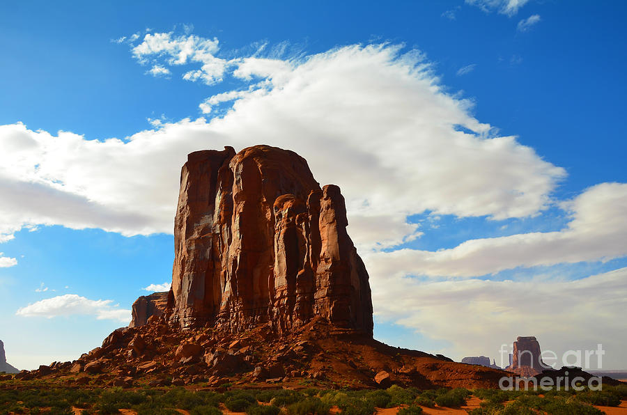 Wonderous Monument Valley Cly Butte Photograph by Debra Thompson