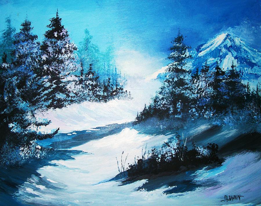 Wonders of Winter Painting by Al Brown