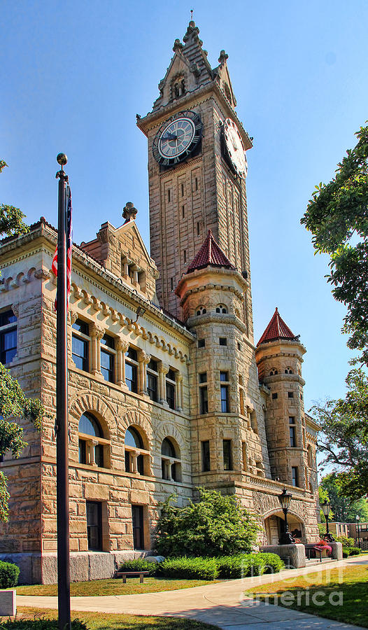 Wood County Courthouse Photograph by Jack Schultz