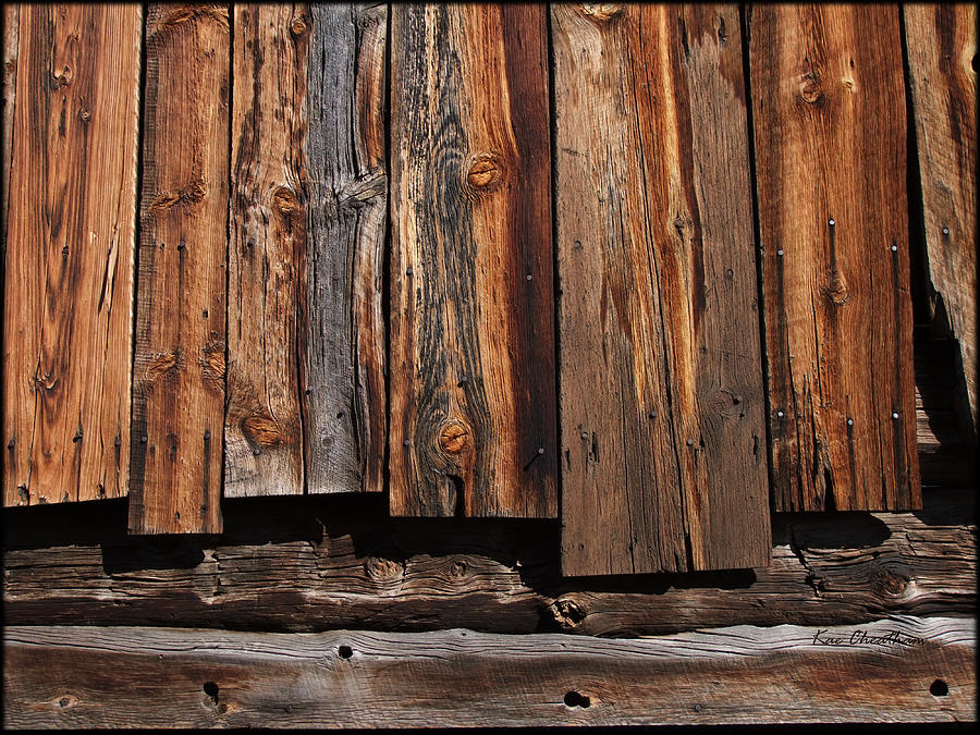 Wood Enduring Photograph by Kae Cheatham