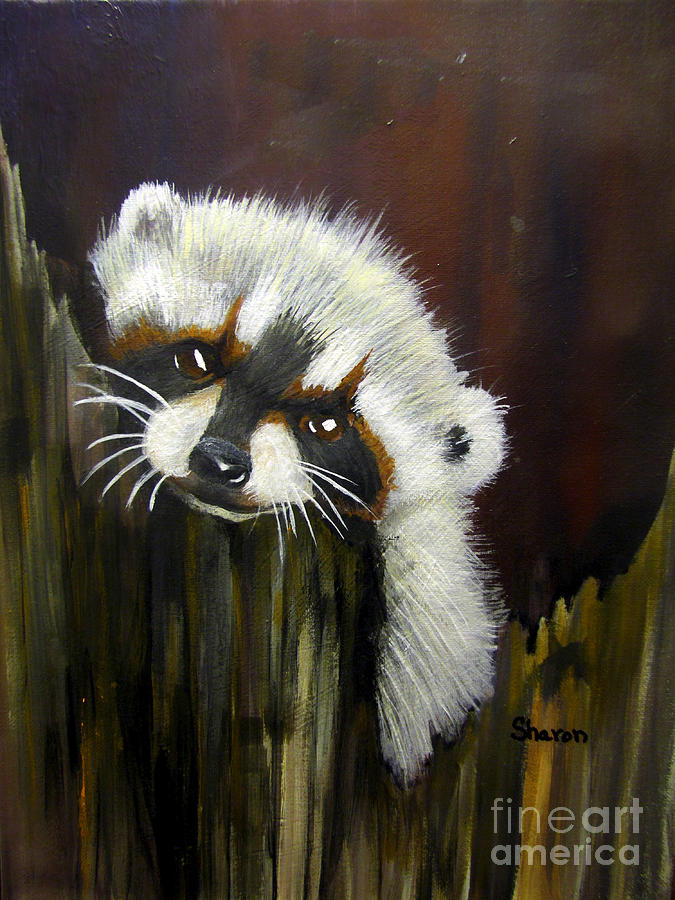 Wildlife Painting - Wood Ko by Sharon Burger
