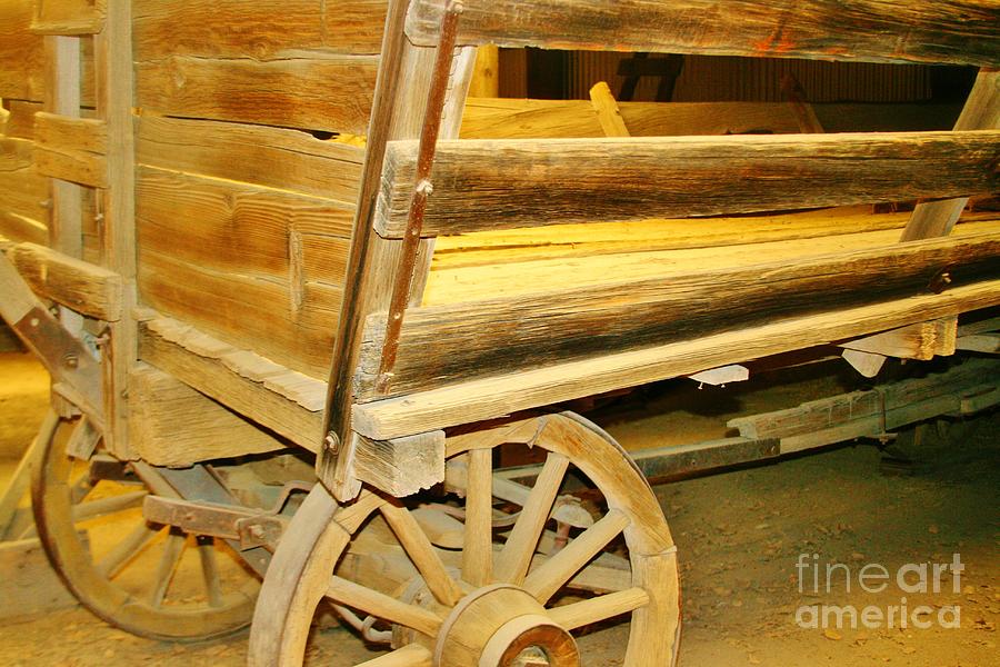 Wood Wagon Photograph by Marilyn Diaz