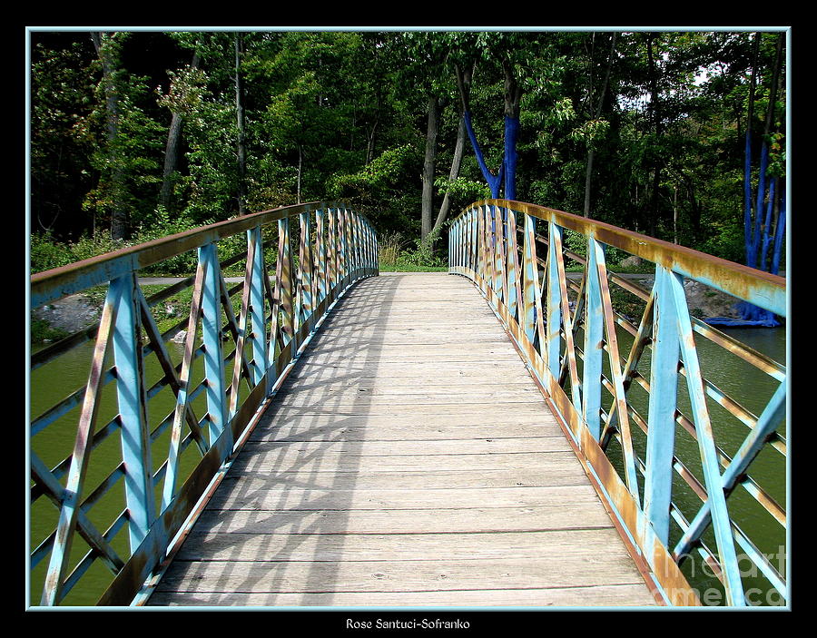 Wooden Bridge at Green Lake Photograph by Rose Santuci-Sofranko