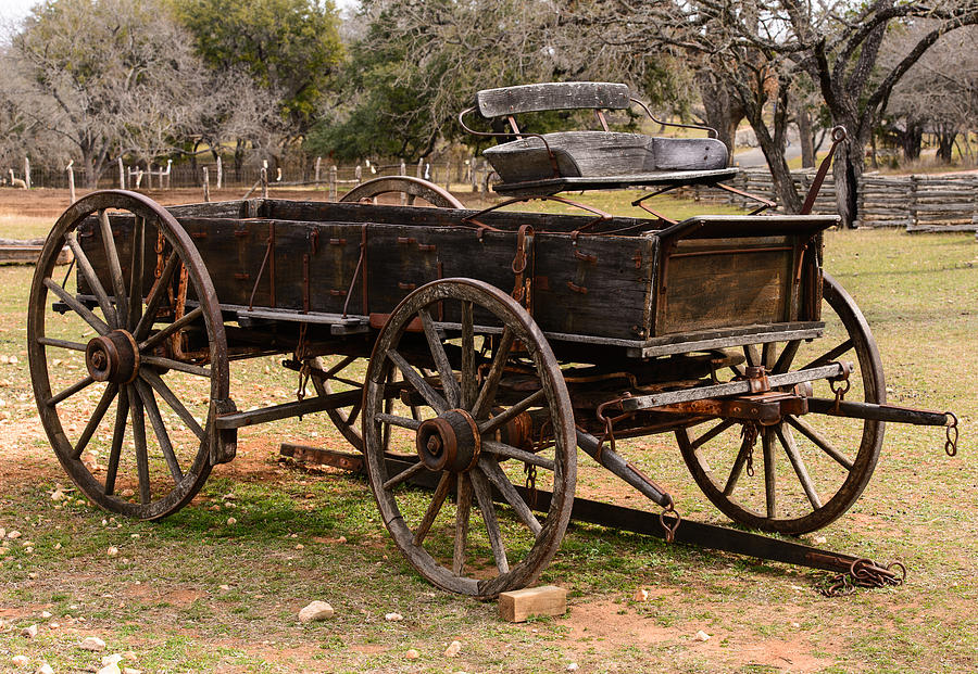 Wooden Cart Photograph by John Johnson