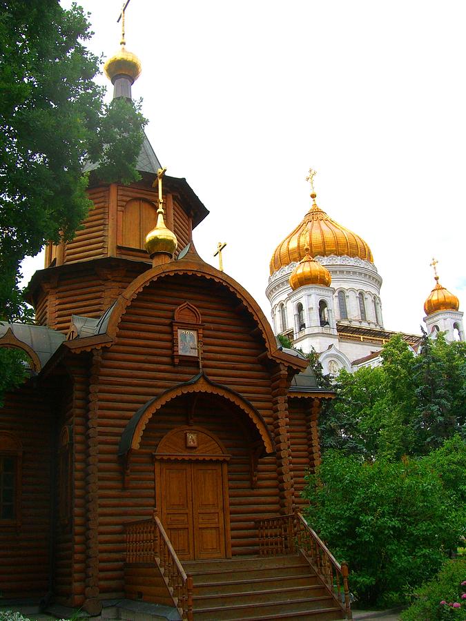 Wooden Church Photograph by Julia Ivanovna Willhite