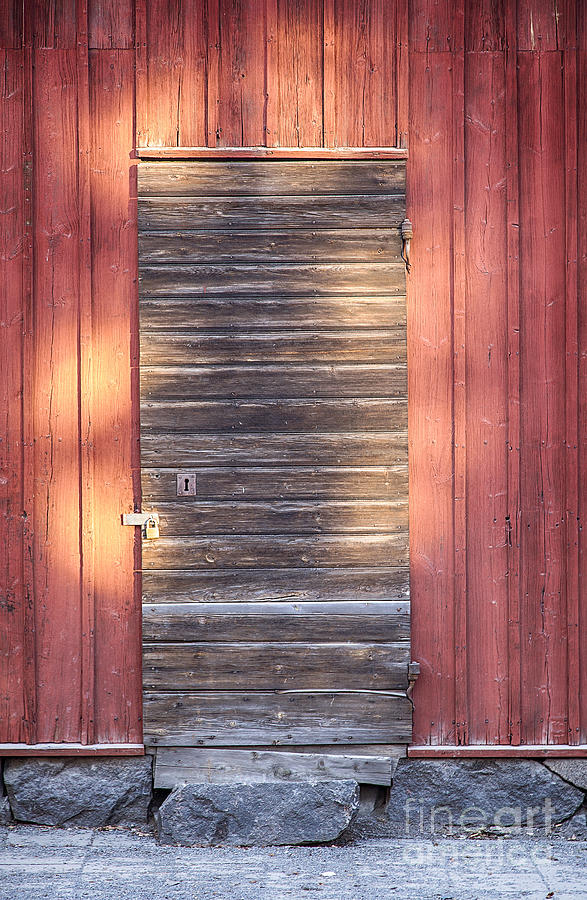 Wooden door Photograph by Sophie McAulay
