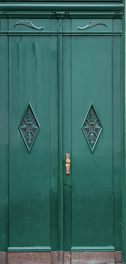 Wooden Front Door Of A Home Photograph by Ewastudio