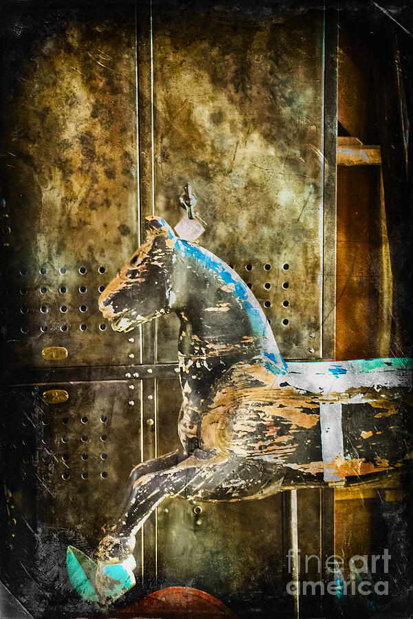 Wooden Horse Photograph by Colleen Kammerer