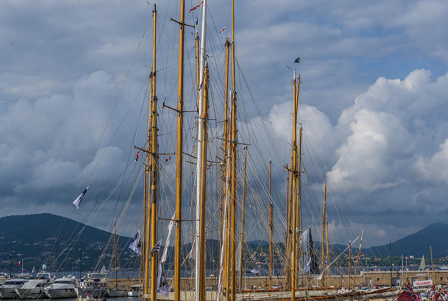 Wooden Masts Photograph by Christian Baumgart - Fine Art America