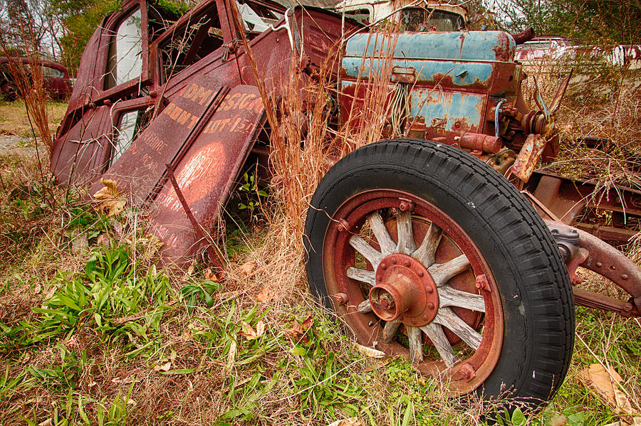 Wooden Spokes Photograph by Gary Ezell Fine Art America