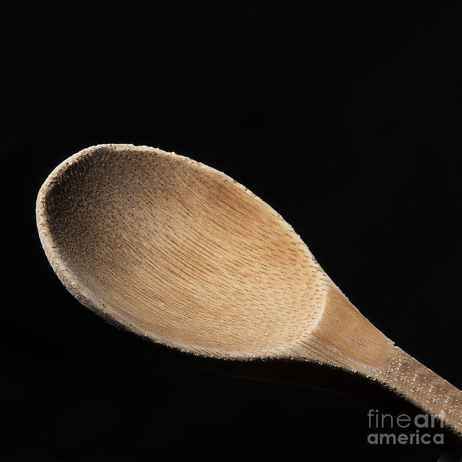 Wooden Spoon Photograph by Art Whitton