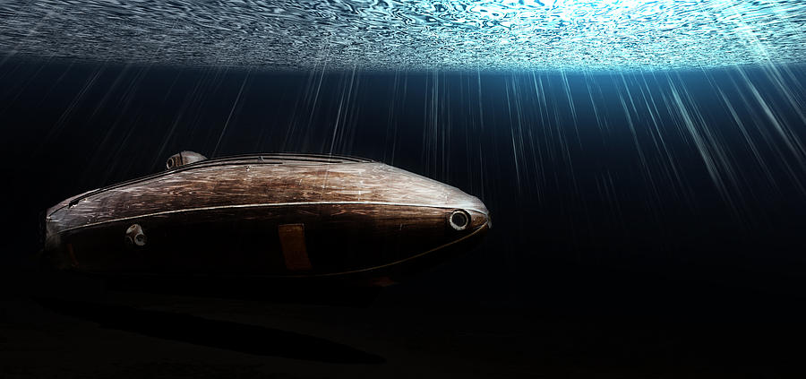 Wooden Submarine Ictineo II DV Photograph by Weston Westmoreland