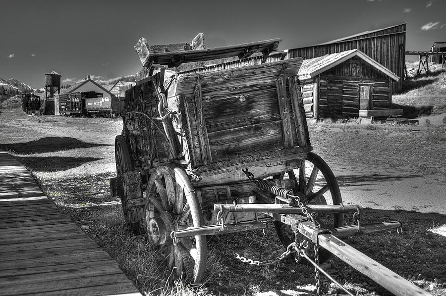 Wooden Wagon Photograph by Richard Gehlbach