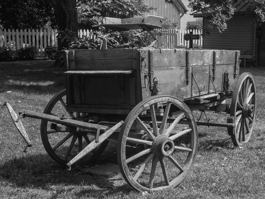 Wooden Wagon Photograph by Robert Hebert
