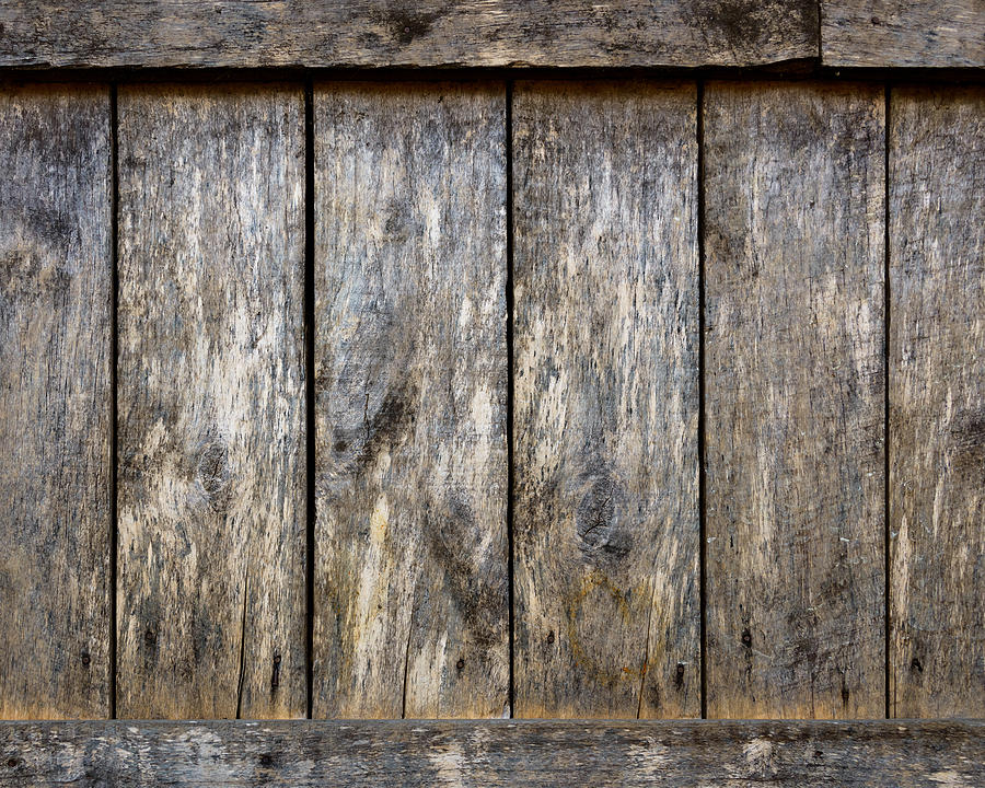 Vintage Photograph - Wooden wall texture by Dutourdumonde Photography