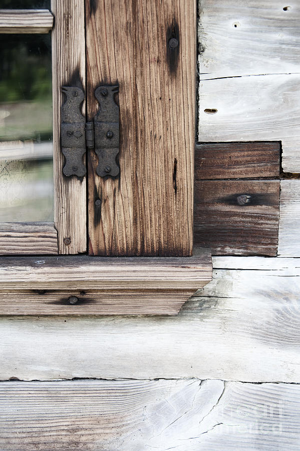 Wooden Window Frame Photograph - Wooden Window Frame by Agnieszka Kubica Wooden Window Frame Photograph - Wooden Window Frame by Agnieszka Kubica
