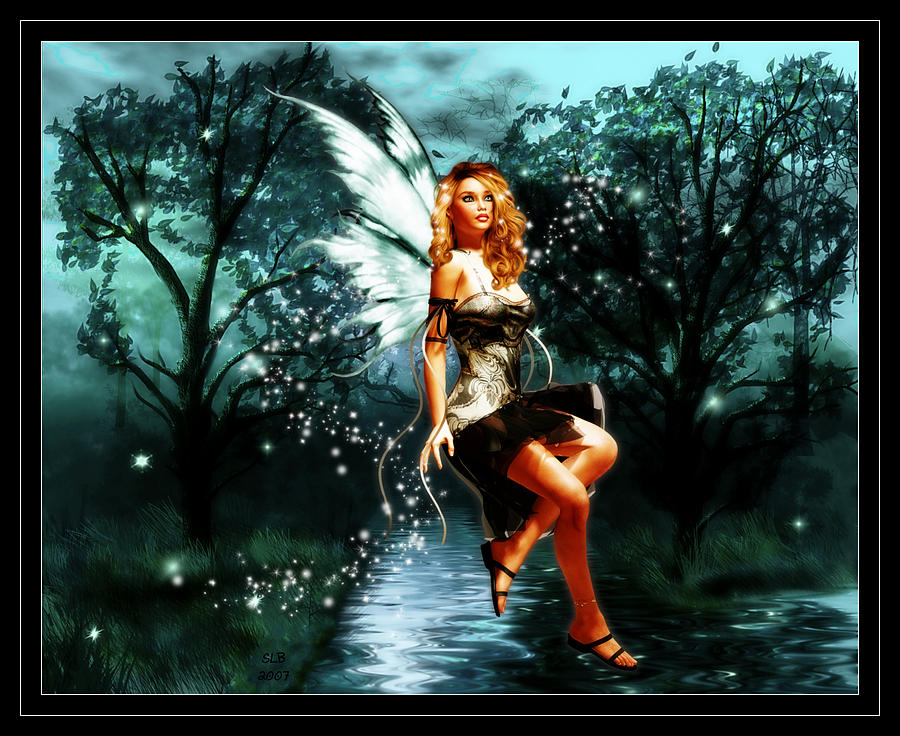 Woodland Fae Digital Art By Stacie Ball Fine Art America