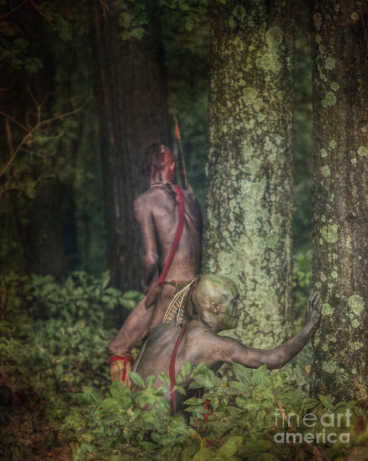 Woodland Warriors Dark Forest Digital Art by Randy Steele