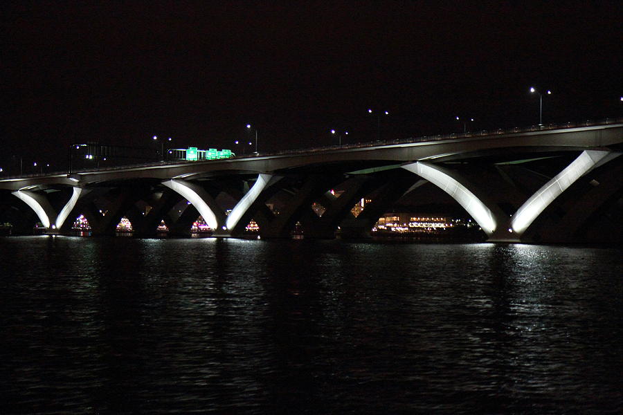 City Photograph - Woodrow Wilson Bridge - Washington DC - 011338 by DC Photographer