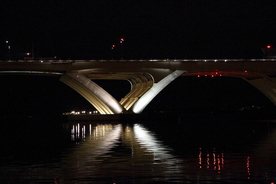 City Photograph - Woodrow Wilson Bridge - Washington DC - 011352 by DC Photographer