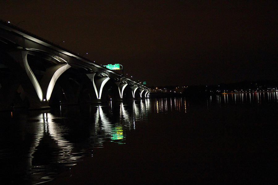 Woodrow Wilson Bridge - Washington DC - 011362 Photograph by DC ...