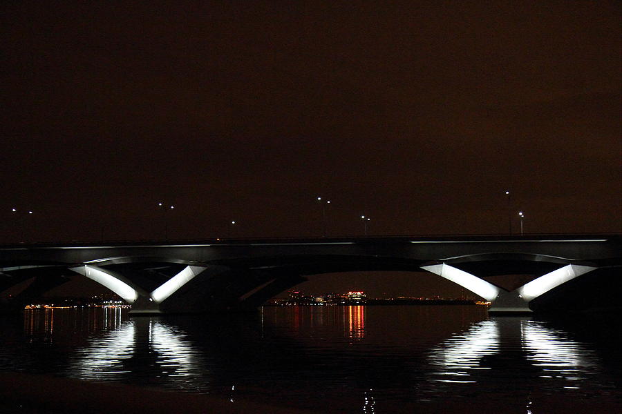 City Photograph - Woodrow Wilson Bridge - Washington DC - 011365 by DC Photographer