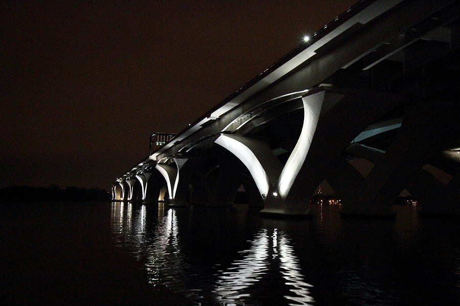 Woodrow Wilson Bridge - Washington DC - 011369 Photograph by DC ...