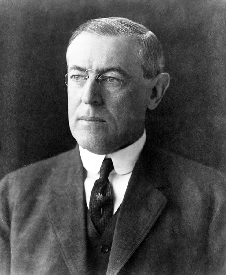 Woodrow Wilson Digital Art by Georgia Clare