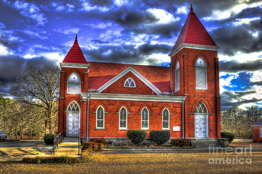 Woodville Baptist Church 2 Photograph by Reid Callaway
