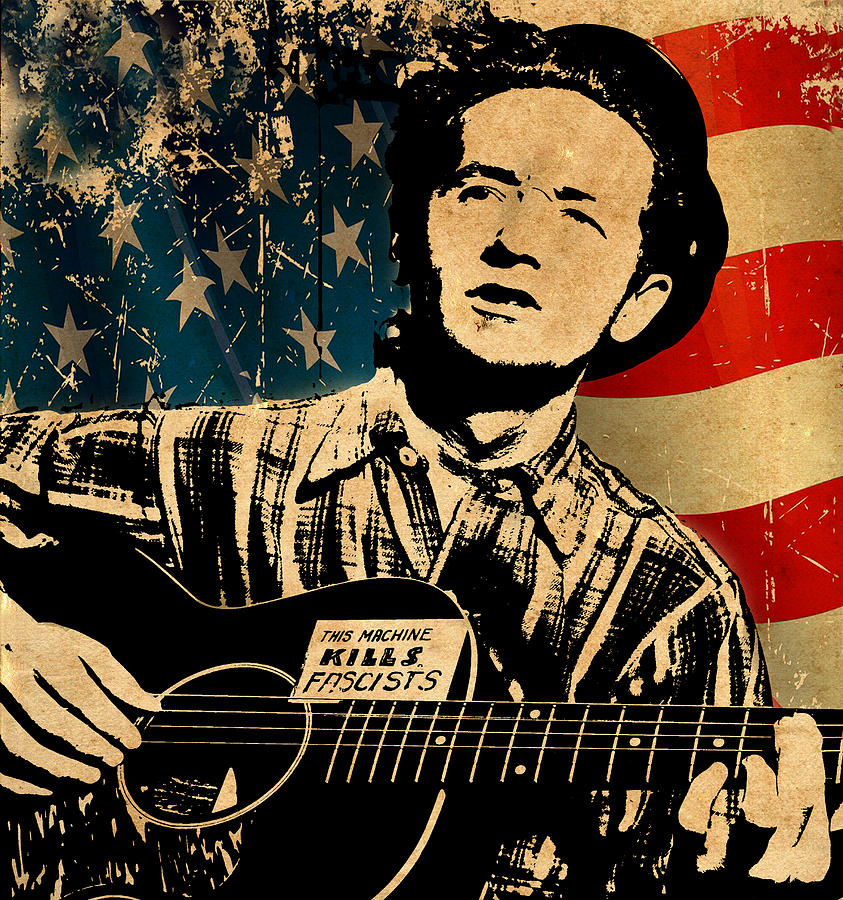 Woody Guthrie 1 Photograph by Andrew Fare