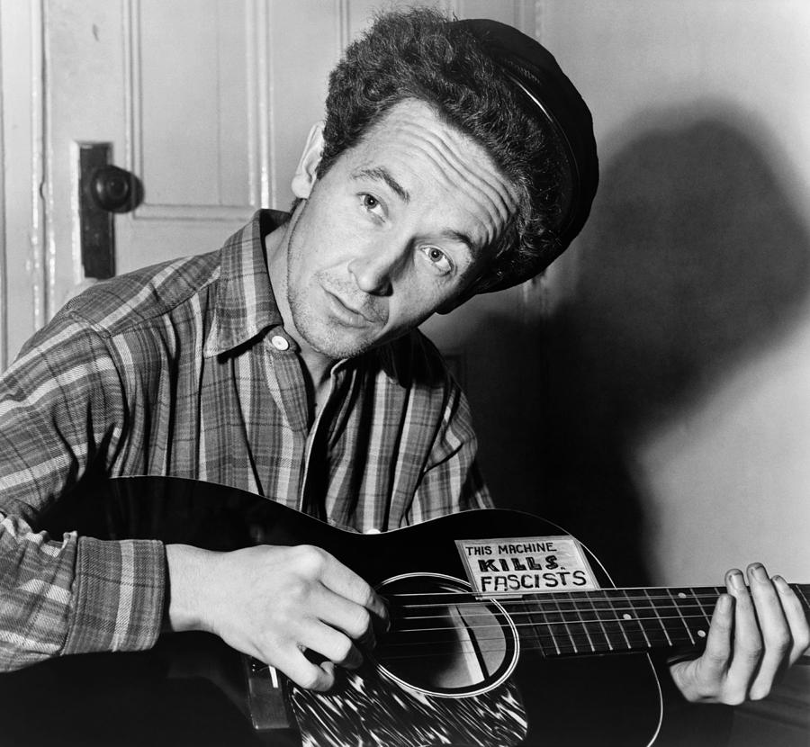 Woody Guthrie Photograph by Georgia Clare