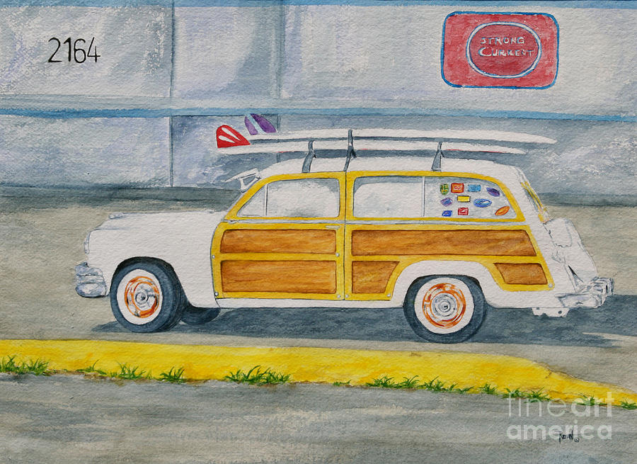 Cars Painting - Woody by Regan J Smith Cars Painting - Woody by Regan J Smith