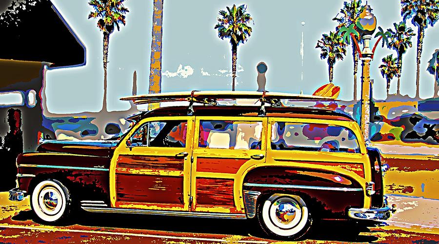 Woody with Boards Digital Art by Tg Devore