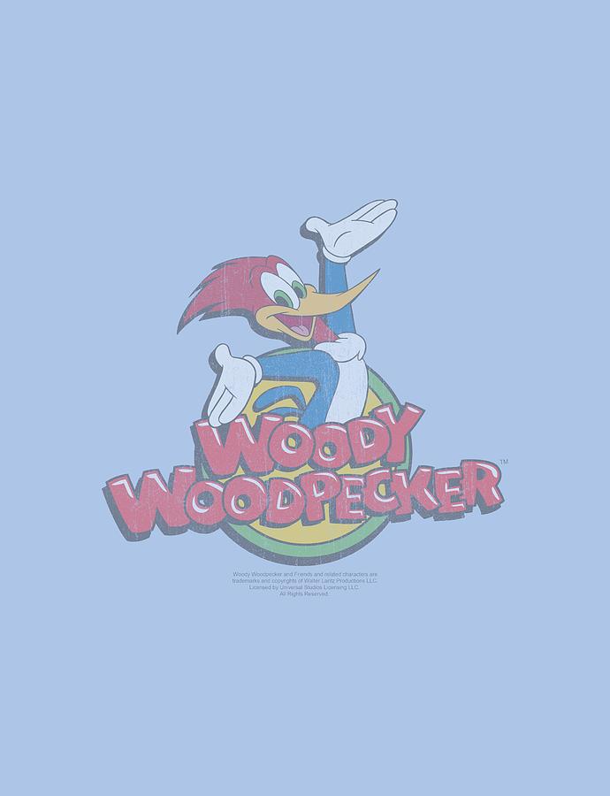 Woodpecker Digital Art - Woody Woodpecker - Retro Fade by Brand A