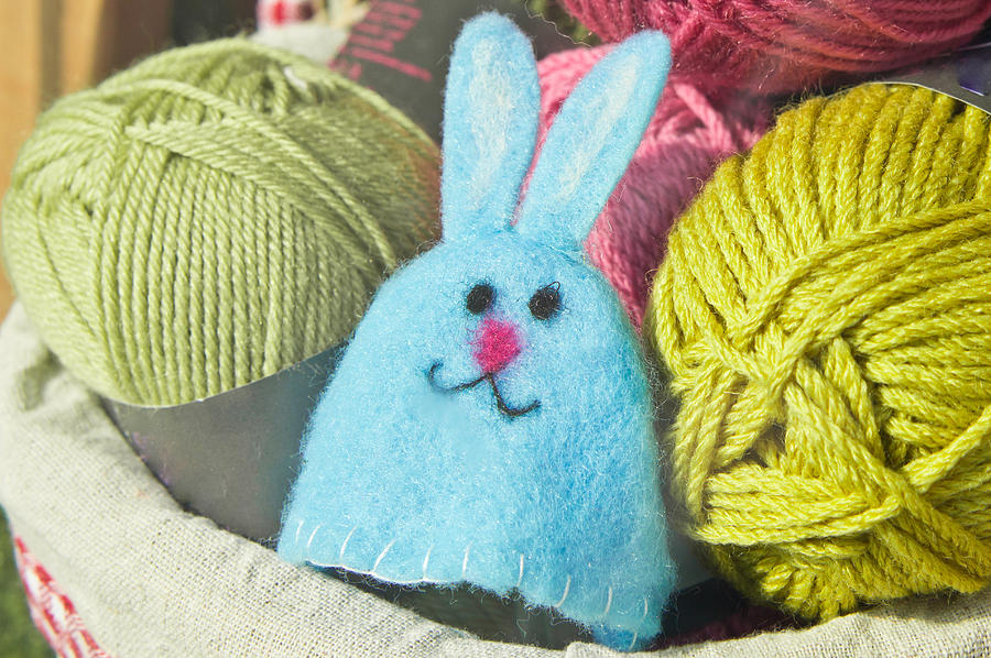Easter Photograph - Wool craft by Tom Gowanlock