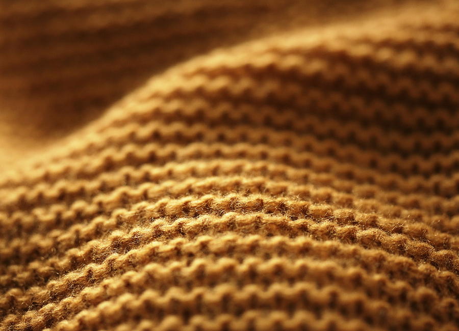 Woolen cloth,close up Photograph by Kumacore