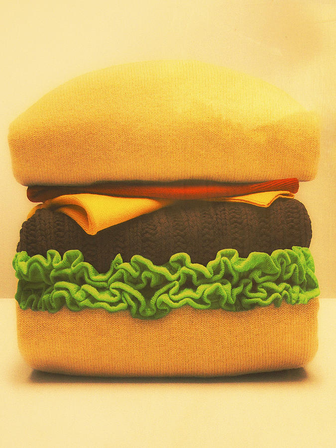 Woolly Burger Photograph By Graham Hawcroft Pixsellpix - Fine Art America