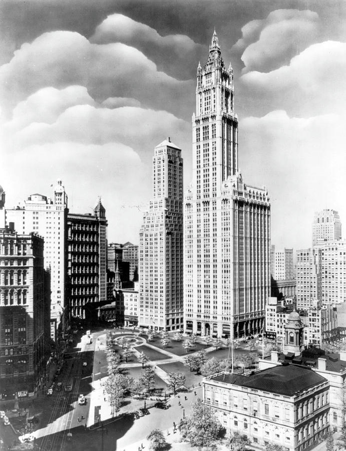 Woolworth Building, 1939 Photograph By Granger 