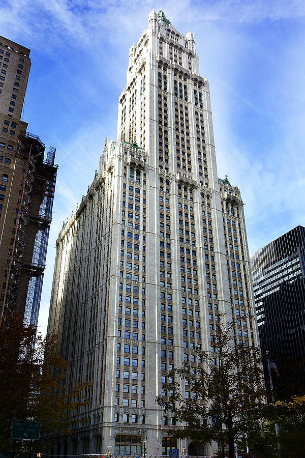 Woolworth Building Photograph by John Ward - Fine Art America