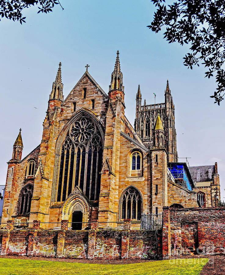 Worcester Cathedral Photograph by Elvis Vaughn - Fine Art America