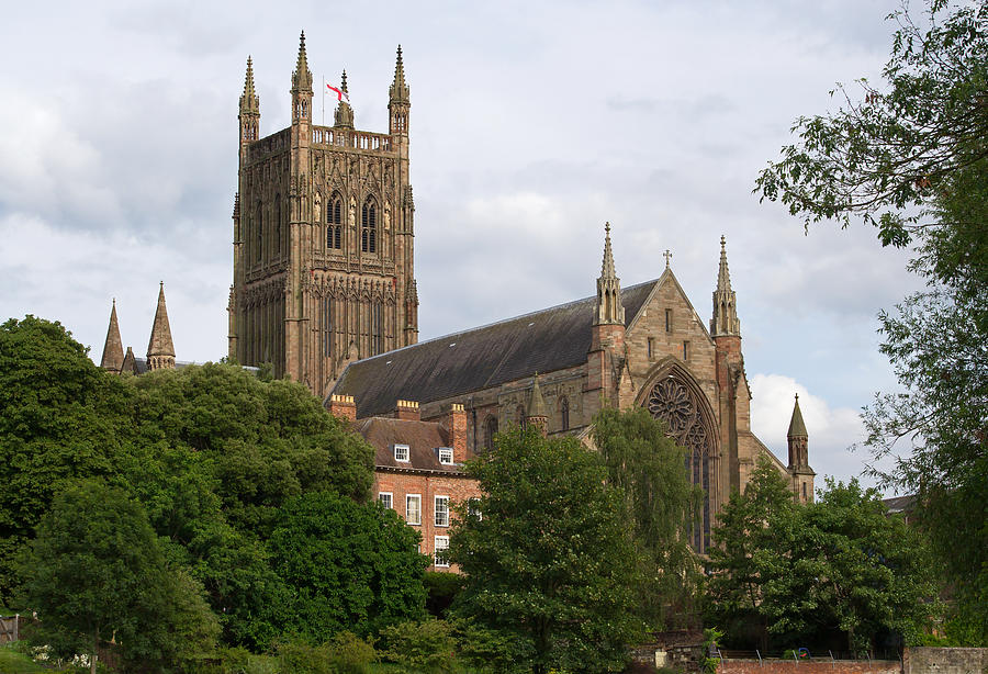 Worcester Cathedral Photograph by Keith Armstrong