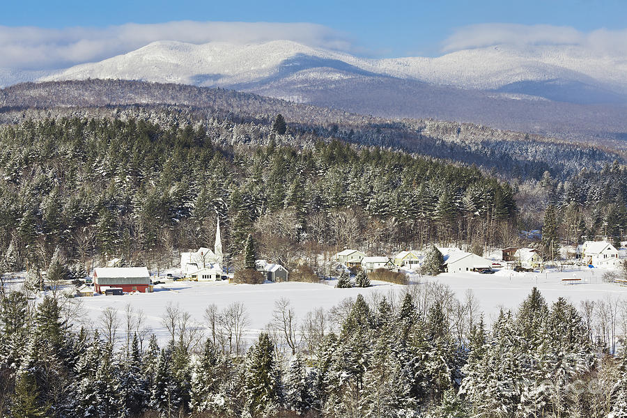 Worcester Vermont Winter Photograph by Alan L Graham