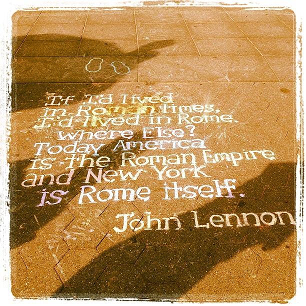 John Lennon Quotes Photograph - Words That Cant Be Overshadowed by Daniel Rivera